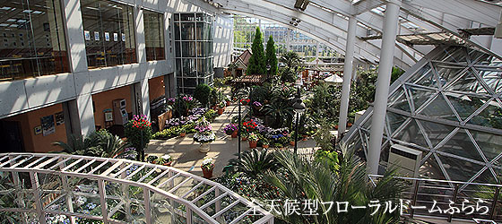 花の都公園 フローラルドームふらら